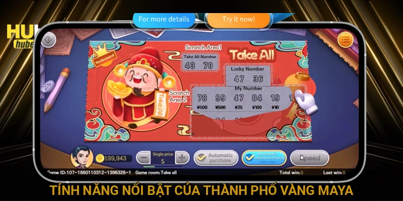 Tính năng nổi bật của Thành phố vàng Maya