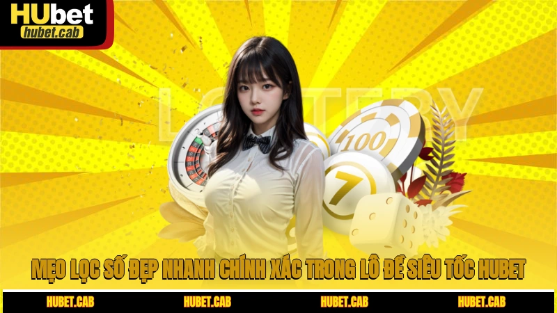 Mẹo lọc số đẹp nhanh chính xác trong lô đề siêu tốc HUBET